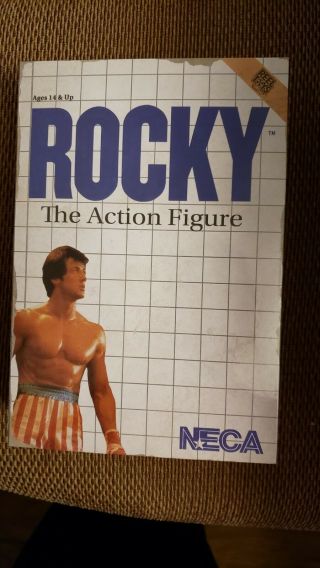 Rocky Balboa 1987 Classic Nes Video Game Appearance 7 " Action Figure Neca 2015