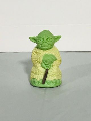 Vintage Star Wars Yoda 1983 Collectible Eraser