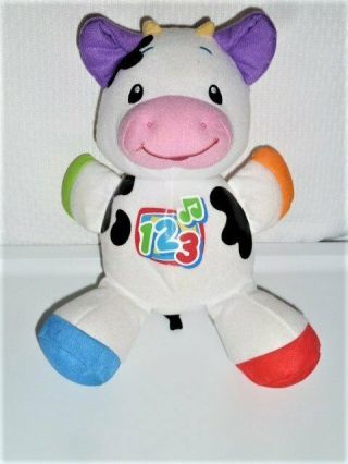 Fisher Price Laugh And Learn Cow Abc Learning Plush