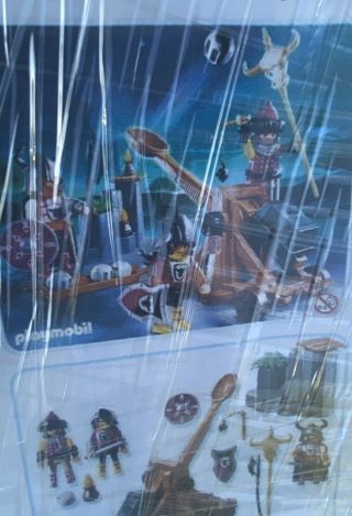 Playmobil 100 Complete Set 4438 Barbarian Catapult