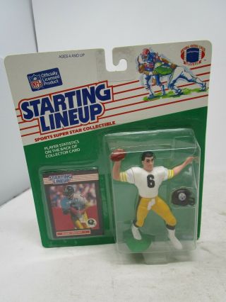 1989 Kenner Starting Lineup Nfl Bubby Brister  Pittsburgh Steelers