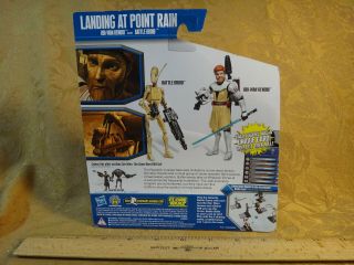 Star Wars The Clone Wars DVD Set 1 Of 2 Landing At Point Rain - Obi - Wan & Droid 3