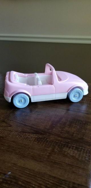 Vintage Playskool Dollhouse Family Car Convertible With Baby Car Seat 1992