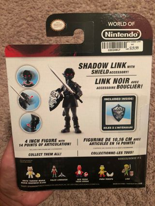 World Of Nintendo Jakks Shadow Dark Link Figure Zelda Spencer’s Exclusive 2