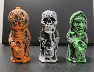 Cryptocurium " Trick Or Treaters " Figurines.  Custom Resin Toys (halloween Iii 3)