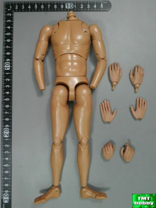 1:6 Scale Did A80140 Wwii 2nd Ranger Private Caparzo - Body W/ Hands (no Head)
