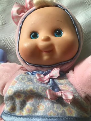 Vintage Fisher Price Brilliant Basics Baby First Doll B0577 Rattle 2