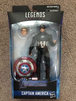 Marvel Legends Worthy Captain America Walmart Exclusive With Mjolnir End Game