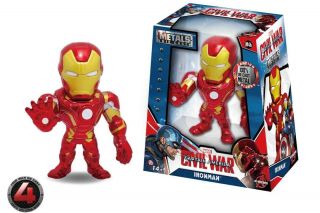 Marvel Captain America: Civil War Metals Die Cast Iron Man M46 4 Inch Figure