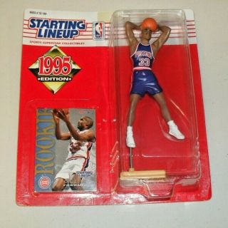 1995 Nba Starting Lineup Grant Hill Rookie From Case