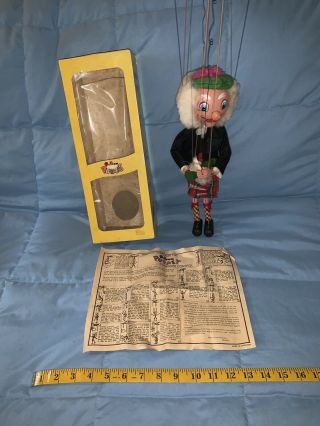 Vintage Pelham Marlborough Wilts Macboozle Marionette String Puppet