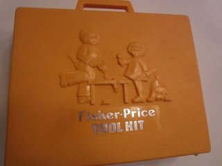 Vintage 1977 Fisher Price Tool Kit 924 2