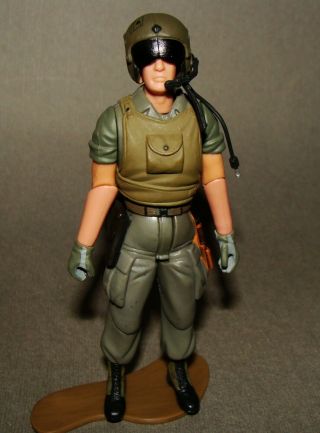 1:18 Ultimate Soldier Vietnam Us Army Cavalry Huey Helicopter Chief Pilot Figure