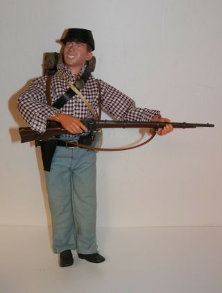 Dragon 1:6 Scale Civil War Soldier With Rifle,  Handgun & Accessories