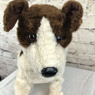 Authentic Folkmanis Jack Russell Terrier Dog Plush Puppy Puppet 13 Inches RARE 2