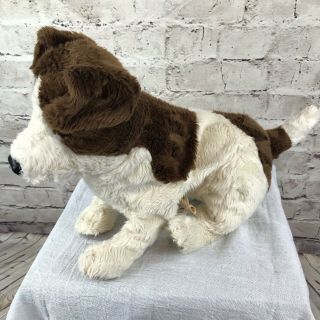 Authentic Folkmanis Jack Russell Terrier Dog Plush Puppy Puppet 13 Inches RARE 3