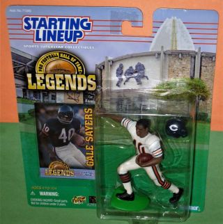 1998 Gale Sayers Chicago Bears Nm,  Legends S/h Starting Lineup