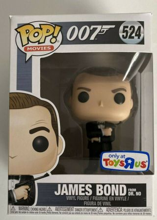 Funko Pop James Bond 007 From Dr.  No 524 Vinyl Figure Pop Movies