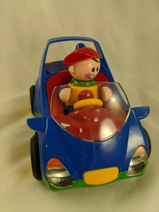 Tolo Toys First Friends Convertible Car Vehicle Sounds Lights Boy Figure