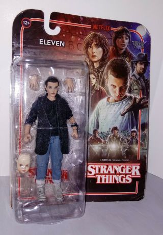 Stranger Things Eleven 11 Series 2 Action Figure Mcfarlane Toys Netflix Rare