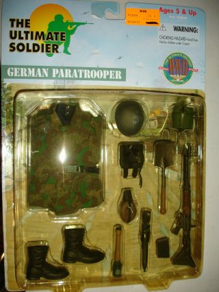 Rare 1:6 Ultimate Soldier Wwii German Paratrooper Fallschrimjager Set For 12 "