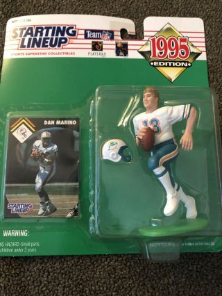1995 Starting Lineup Football Figure Dan Marino Miami Dolphins