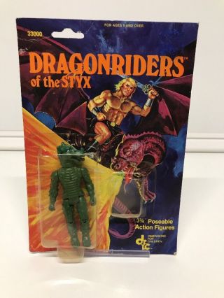 1983 Vintage " Dragonriders Of The Styx " (dragon Man) Action Figure