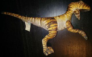 Jurassic Park The Lost World - Rare Raptor Plush Toy