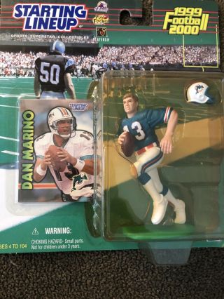 Dan Marino 1999 - 2000 Miami Dolphins - Starting Lineup Collectible Sport Action