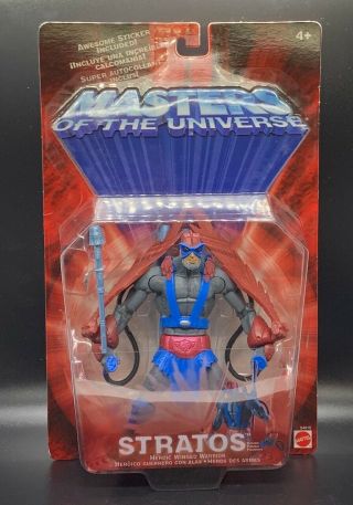 Motu Masters Of The Universe 200x Stratos On Card