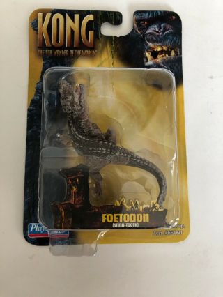 Rare Nib Kong The 8th Wonder Of The World Foetodon 2005 Playmates 3”