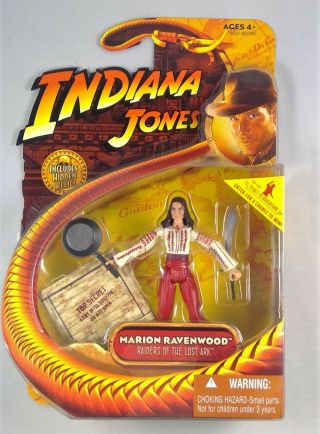 2008 Indiana Jones Marion Ravenwood Raiders Of The Lost Ark 3.  75 Inch Misb