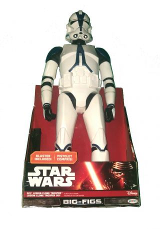Disney Star Wars 501st Legion Clone Trooper 18 Inch Big - Figs Blaster Jakks