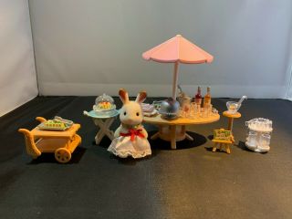 Calico Critters Sylvanian Families Birthday Party Playset - Hard To Find