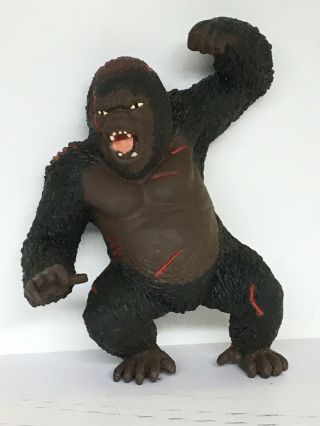 Peter Jackson King Kong Rubber Jiggler 6” Figure Rare [3194]