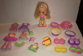 Snap And Style Doll Juliet Blonde Brown Eyes Clothes Accessories Fisher Price