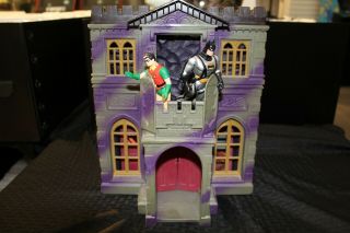 Batman The Animated Series Wayne Manor Play - Set With Batman And Robin