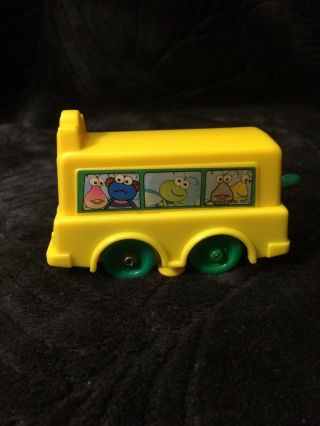 Vintage 1988 Playskool Sesame Street Alphabet Roadway Replacement Part Bus Rare