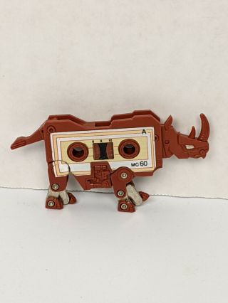 Transformers G1 Vintage Ramhorn Cassette Tape 1986