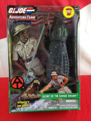 1964 - Gi Joe Canada - 2020 Adventure Team Savage Swamp Black Figure