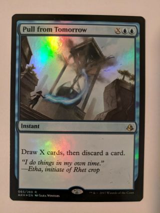 Mtg Foil Pull From Tomorrow Amonkhet Nm