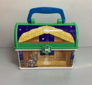 Fisher Price Little People Nativity On The Go Lunchbox Christmas Set
