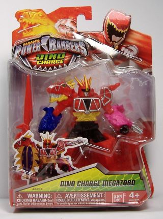 Dino Charge Megazord Mmpr Power Rangers 5 " Action Figure Mosc Bandai 2015 Htf