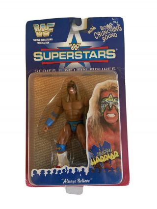 Ultimate Warrior Wwe Wwf Superstars Series 2 Action Figure Nib Jakks 1996