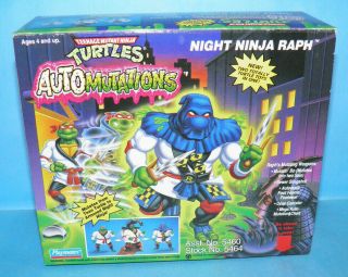 Playmates Automutations Teenage Mutant Ninja Turtles Night Ninja Raphael