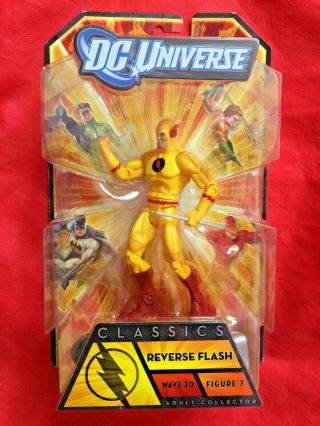 REVERSE FLASH DC Universe Classics Wave 20 Figure FLASH TV NEKRON BAF ...