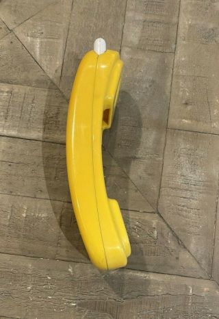 Vintage Little Tikes Yellow Replacement Play Phone Kitchen House Work Bench 2