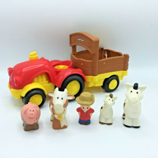 Fisher Price Little People Farm Tractor With Sound And Animals