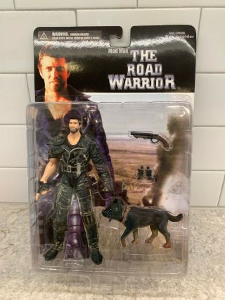 Mad Max The Road Warrior - W/ Dog Action Figure - N2 Toys 2000 - Nip