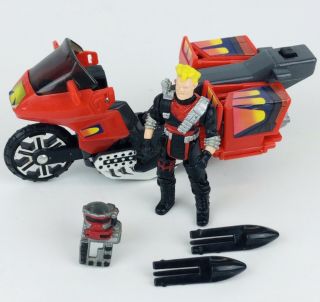 Mask Vampire Vehicle & Floyd Malloy Complete Kenner 1986 Vintage Toy M.  A.  S.  K.